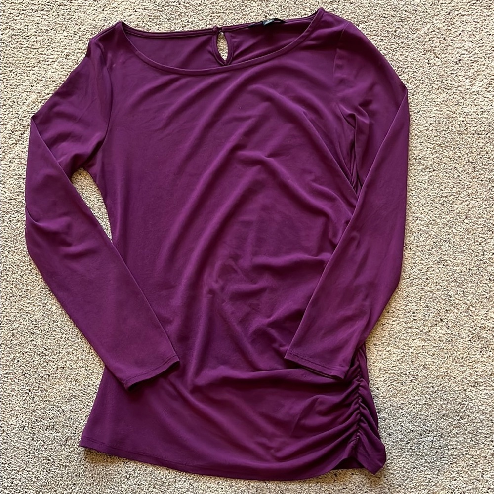 Banana Republic Purple Long Sleeve Top